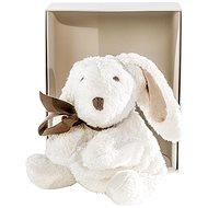 Maud N Lil Rabbit Flopsy white in gift box with card - Soft Toy