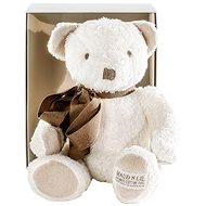 Maud N Lil Edward Bear white in gift box with card - Soft Toy