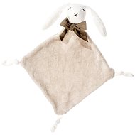Maud N Lil Pet Rabbit organic cotton brown and grey - Baby Sleeping Toy