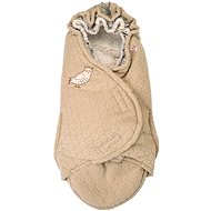 Lodger Bunker Folklore Fleece Beige - Stroller Footmuff