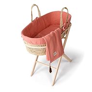 Funnababy Moses basket with equipment Coral Pink - Basket