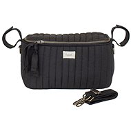 3 Sprouts Solid Quilted Black - Stroller organiser