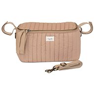 3 Sprouts Solid Quilted Clay - Stroller organiser