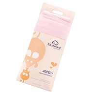 Träumeland Jersey Uni rosa - Cot sheet