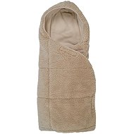Lodger Wrapper Teddy Beige - Swaddle Blanket