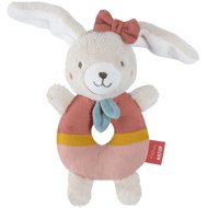 Baby Fehn Soft Rabbit Ring - Baby Rattle