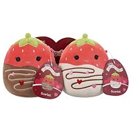 Squishmallows 1+1 Chocolate covered strawberries Scarlet - Soft Toy