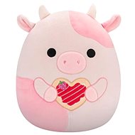 Squishmallows Cow with heart Reshma, 30 cm - Soft Toy