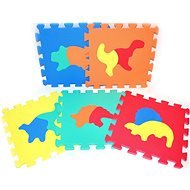 Teddies Pěnové puzzle Dinosauři 10 ks - Foam Puzzle