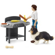 Schleich Tom's barbecue with family and friends 42754 - Figure and Accessory Set