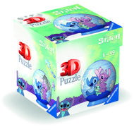 Ravensburger 115990 Puzzle-Ball Disney: Stitch - Stitch & Angel - 3D Puzzle