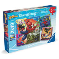 Ravensburger 120041153 Marvel: Spider-Man 3 × 49 pieces - Jigsaw Puzzle