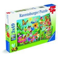 Ravensburger 120041306 Insect Friends 3 × 49 pieces - Jigsaw Puzzle