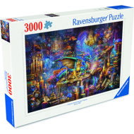 Ravensburger 120014188 The Magic Library - Jigsaw Puzzle