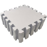 Rialto Baby Play Mat Silver - Foam Puzzle