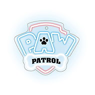 Tlapková patrola Decorative LED neon - Logo - Night Light