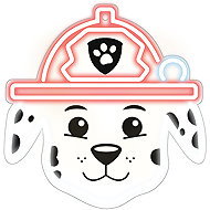 Paw Patrol Decorative LED Neon - Marshall - Night Light