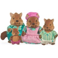 Li'l Woodzeez Family of Bushytail Squirrels - Figure