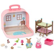 Li'l Woodzeez Set in suitcase Children's room - Figure and Accessory Set
