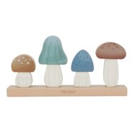 Little Dutch Forest Friends Mushrooms Folding - Sort and Stack Tower
