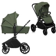 Lionelo Mika Plus 2in1 Green Olive - Baby Buggy