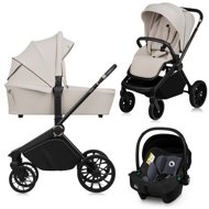 Lionelo Mika Plus 3in1 Beige Sand - Baby Buggy