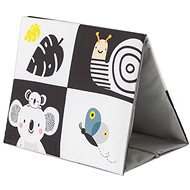 Play book on tummy with mirror - Cloth Book