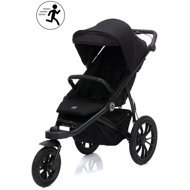 Fillikid Jogger Run black melange - Baby Buggy