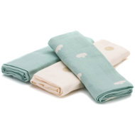 Fillikid Muslin diapers dots 3 pcs - Cloth Nappies