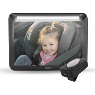 Zopa Deluxe Black Mirror with LED - Baby Car Mirror