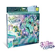 Nebulous Stars colouring book green - Colouring Book