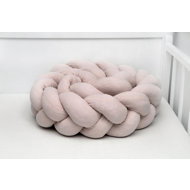 SCAMP Muslin mantle 180 cm Cocoa - Crib Bumper
