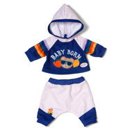 BABY born Sweatshirt blue, 43 cm - Toy Doll Dress