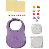 BABY born bib with snap-on decorations - Doll Accessory