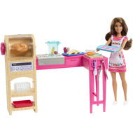 Barbie Teresa and the kitchen, colour change - Game Set
