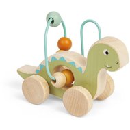 Bigjigs Toys Diplodocus on wheels with beads - Motor Activity Maze