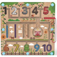 Two kids Magnetic board Math - Motor Activity Maze