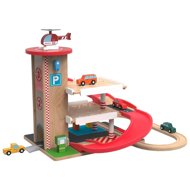 Garage with a train track - Train Set