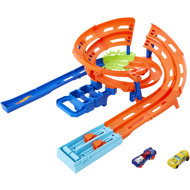 Hot Wheels Track with extra turn and 2 Englishmen - Hot Wheels