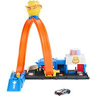 Hot Wheels City Super Police Station and English car - Hot Wheels