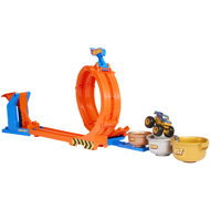 Hot Wheels Monster Trucks Track with loop and Bigfoot - Hot Wheels