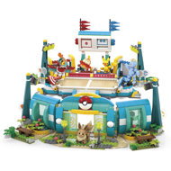 Mega Pokémon Movable Training Stadium with 5 figures - Building Set