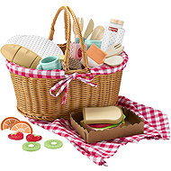 Fisher-Price Picnic basket with goodies 31 pcs - Toy Kitchen Food