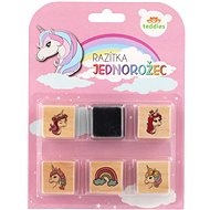 Teddies Stamps with cushion 5+1 Unicorns - Children’s Stamps
