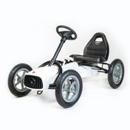 BABY MIX Go-kart kart Buggy white - Pedal Quad
