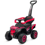 BABY MIX Ruggy scooter with guide bar red - Kids Quad Bike