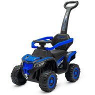 BABY MIX Ruggy scooter with guide bar blue - Kids Quad Bike