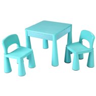 New Baby Stool and two chairs mint - Children's Furniture