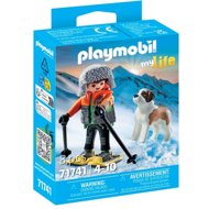 Playmobil 71741 Tourist with St. Bernard - Playmobil