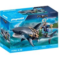 Playmobil 71793 Pirate with Giant Shark - Playmobil